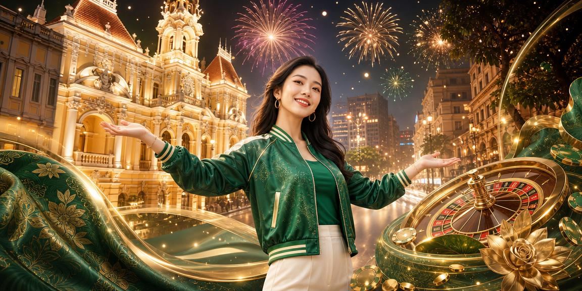 Không khí casino rực rỡ tại Hồ Chí Minh với trang phục áo dài truyền thống